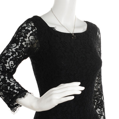 Chanel Enamel CC Necklace Black 2 of 5