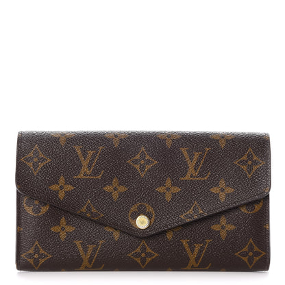 Louis Vuitton Monogram Sarah Wallet NM 1 of 8