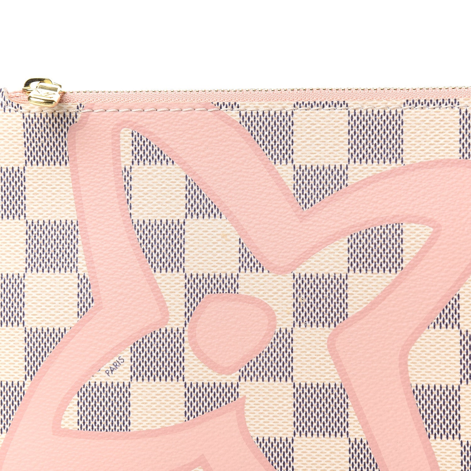 Louis Vuitton Damier Azur Tahitienne Neverfull MM GM Pochette 2 of 7