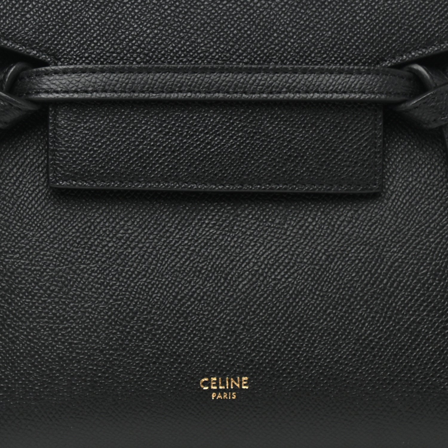 Celine Grained Calfskin Nano Belt Bag Black 8 of 13
