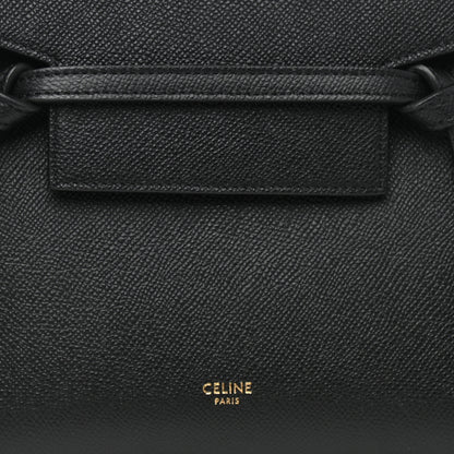 Celine Grained Calfskin Nano Belt Bag Black 8 of 13