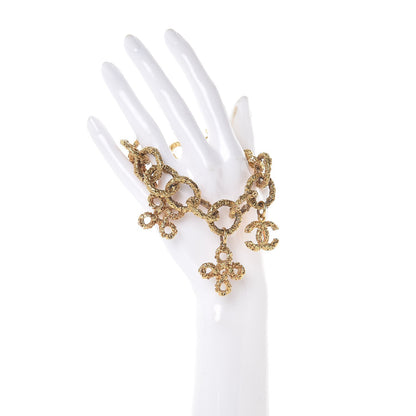 Chanel CC Chain Link Bracelet Gold 2 of 5