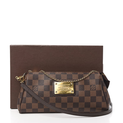 Louis Vuitton Damier Ebene Eva Clutch 10 of 10