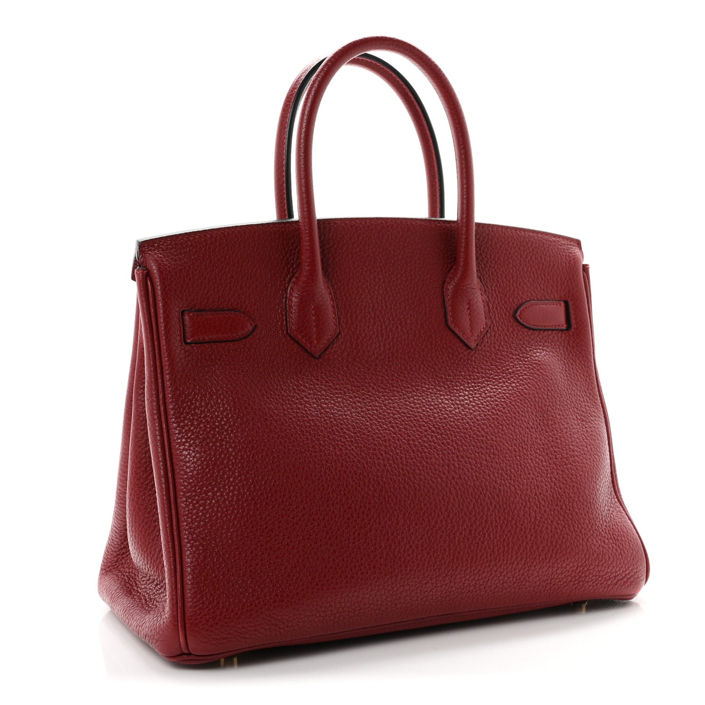 Taurillon Clemence Birkin 30 Rouge H