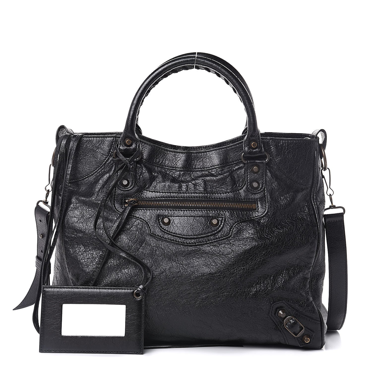 Balenciaga Agneau Classic Hardware Velo Black 1 of 12