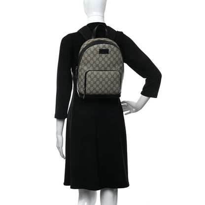 Gucci GG Supreme Monogram Small Eden Day Backpack Black 2 of 11