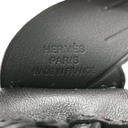 Hermes Milo Lambskin Grigri Rodeo Pegase Horse Bag Charm PM So Black 3 of 5