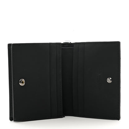 Christian Dior Ultra Matte Calfskin Small Lady Dior Flap Card Holder Black 5 of 7