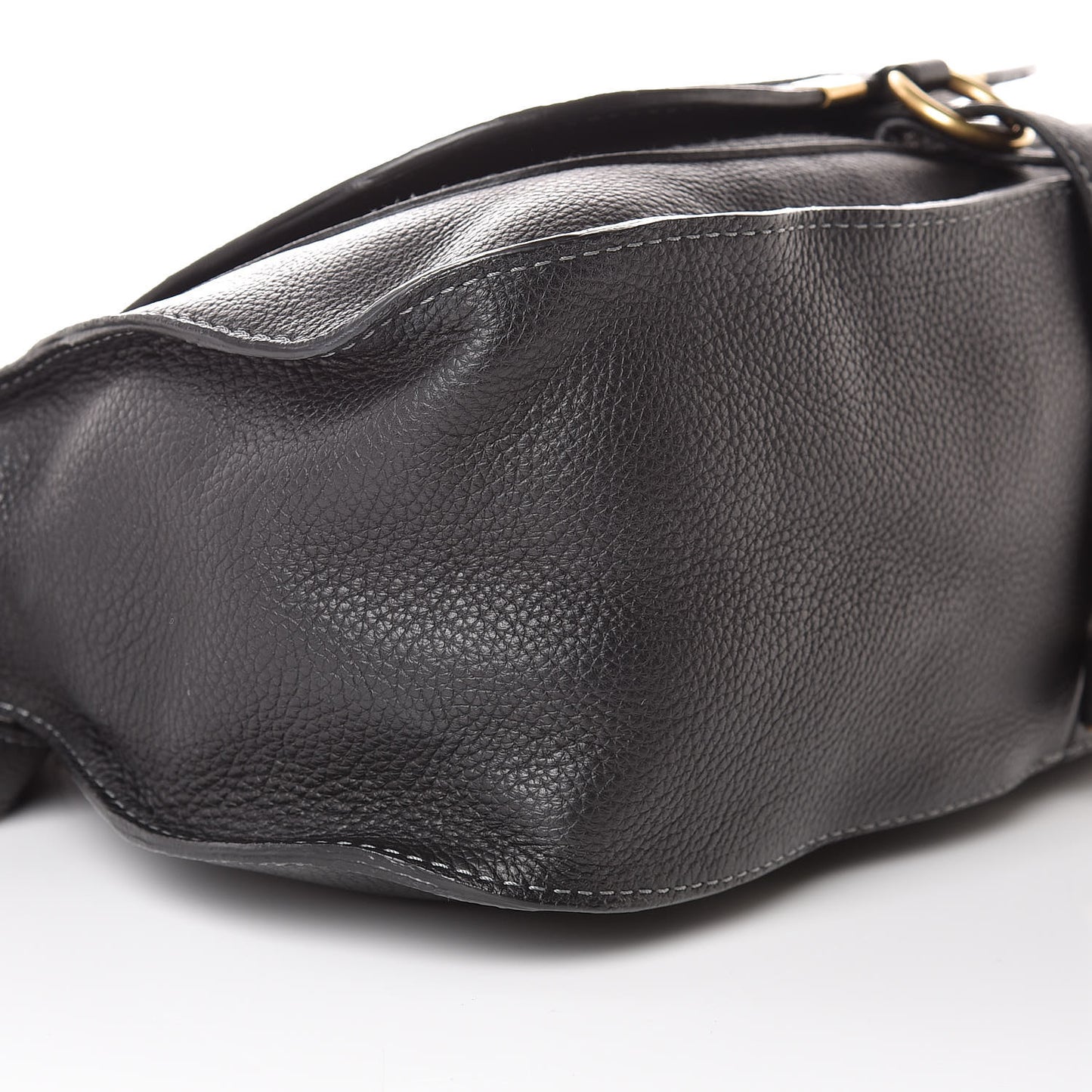 Calfskin Medium Marcie Satchel Black
