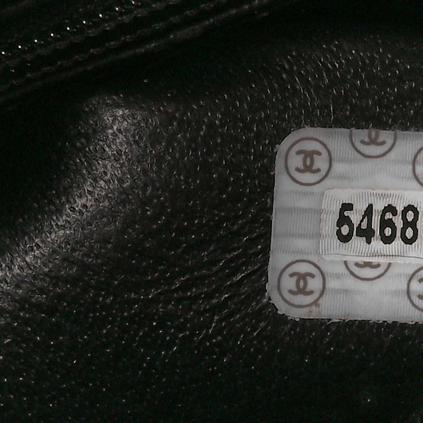 Caviar Quilted Medallion Tote Black