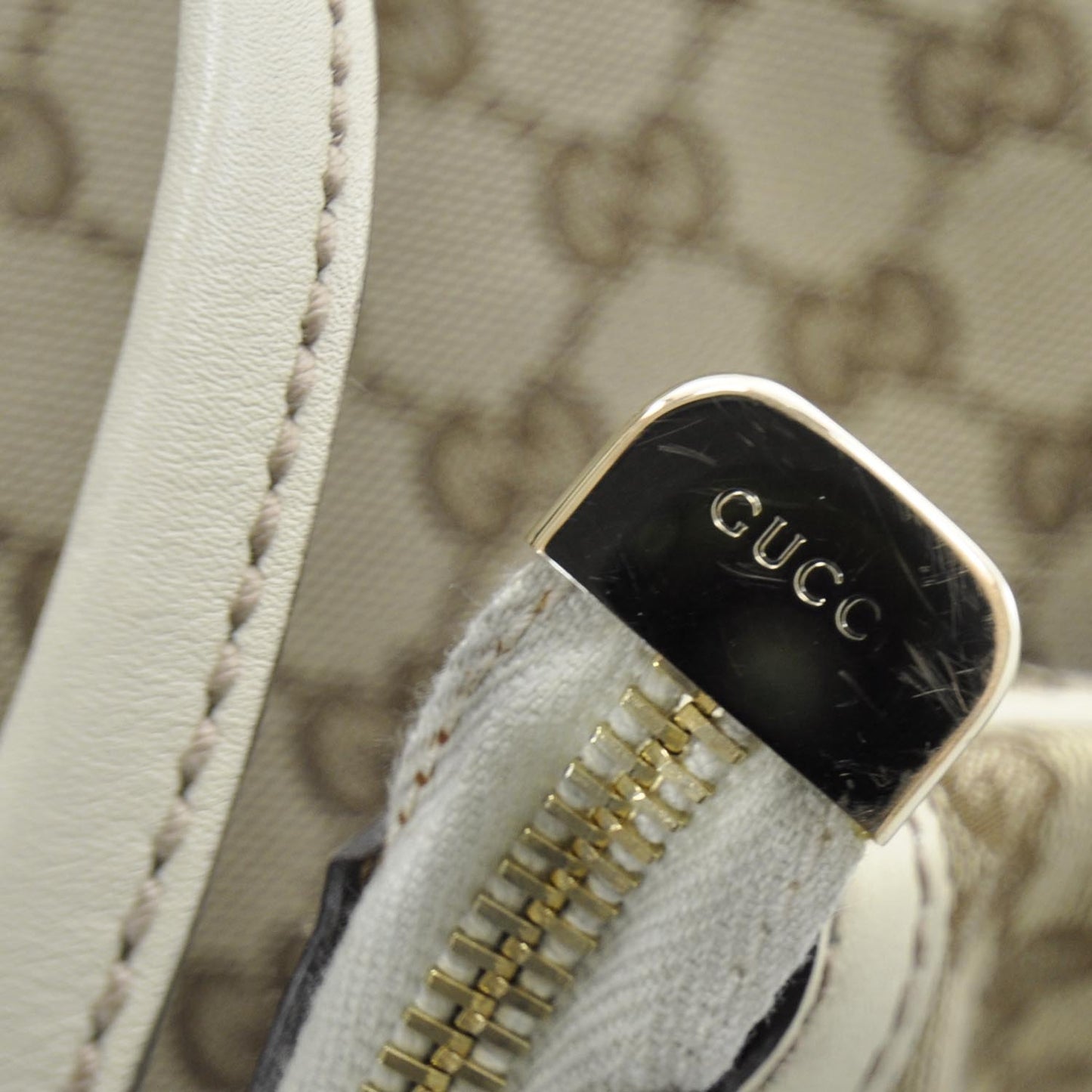 Monogram New Britt Tote Ivory
