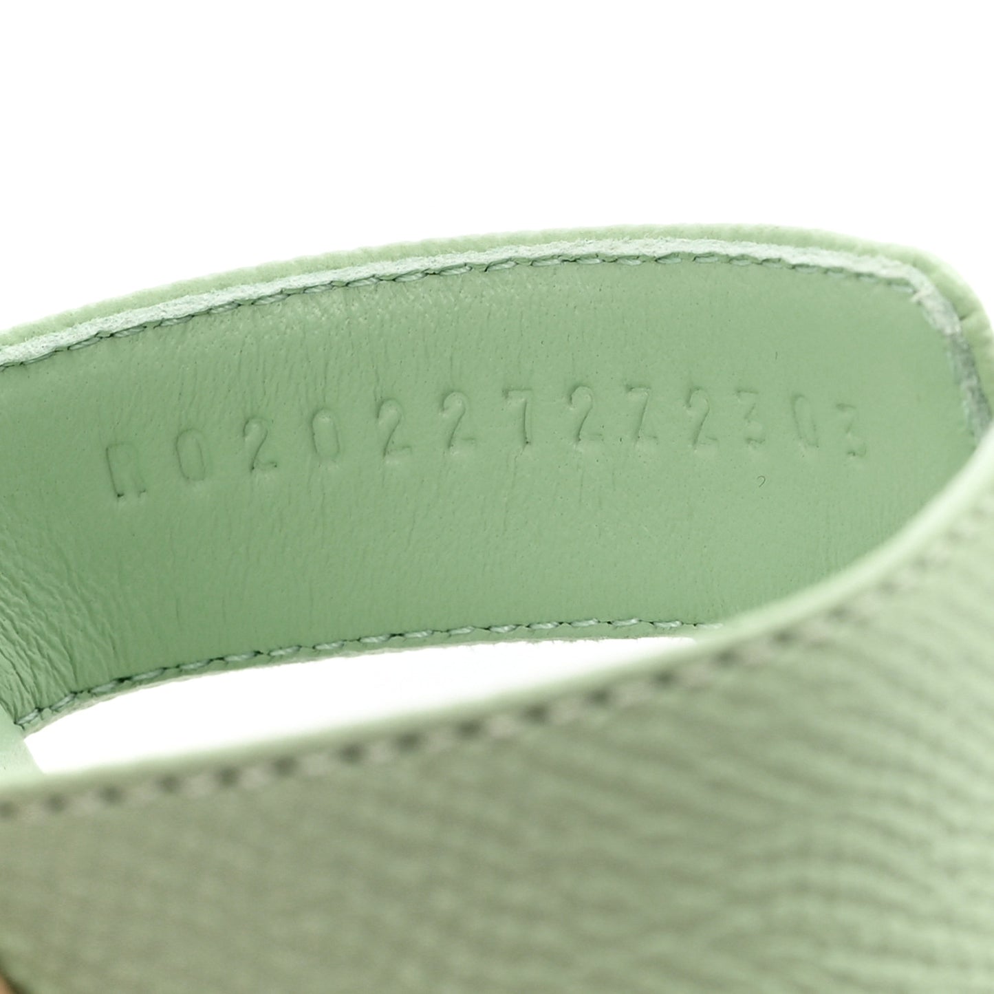 Epsom Oran Sandals 38.5 Vert Jade