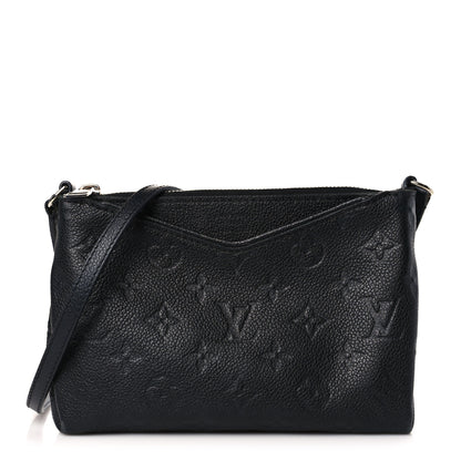 Louis Vuitton Empreinte Pallas Crossbody Black 1 of 9