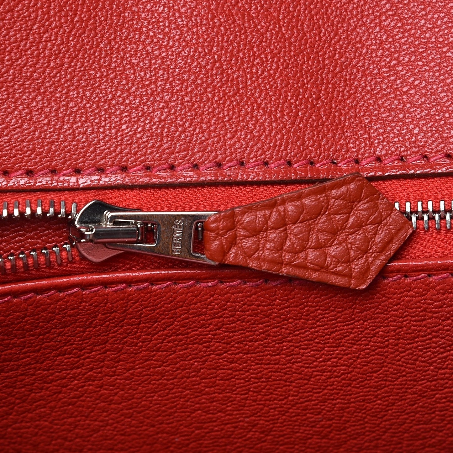 Togo Birkin 35 Rouge Casaque