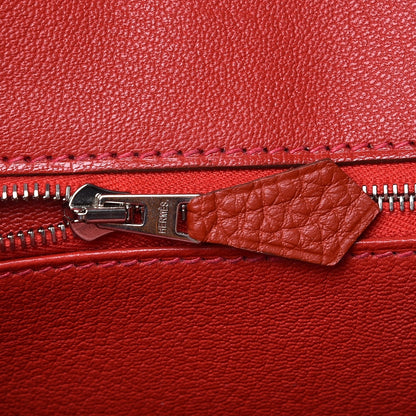 Hermes Togo Birkin 35 Rouge Casaque 9 of 30