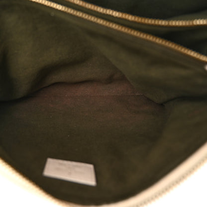 Louis Vuitton Lambskin Embossed Monogram Coussin PM Beige Cream 5 of 12