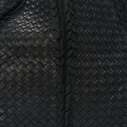 Bottega Veneta Nappa Intrecciato Large Franges Shoulder Bag Black 8 of 11