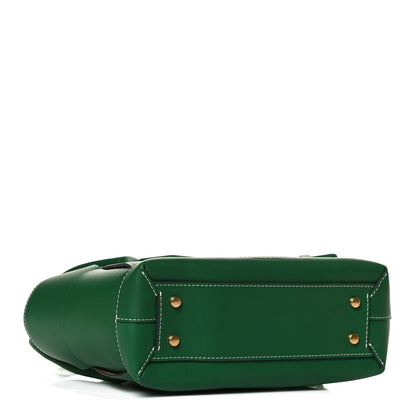 Bottega Veneta French Calfskin Maxi Intrecciato Arco 33 Racing Green 4 of 16