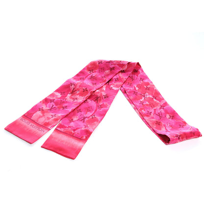 Louis Vuitton Silk Monogram Ikat Summer Bandeau Rose Indien 1 of 4