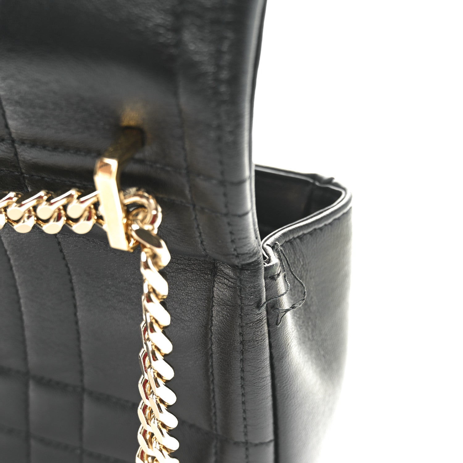 Burberry Lambskin Quilted Small Lola Bag Black 11 of 11