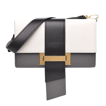 Prada City Calf Ribbon Bag Black Marmo Bianco 3 of 10