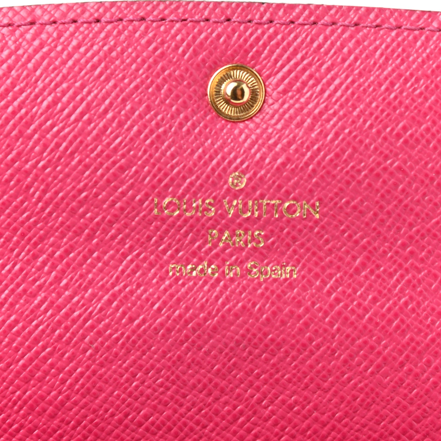 Louis Vuitton Monogram Emilie Wallet Fuchsia 5 of 5