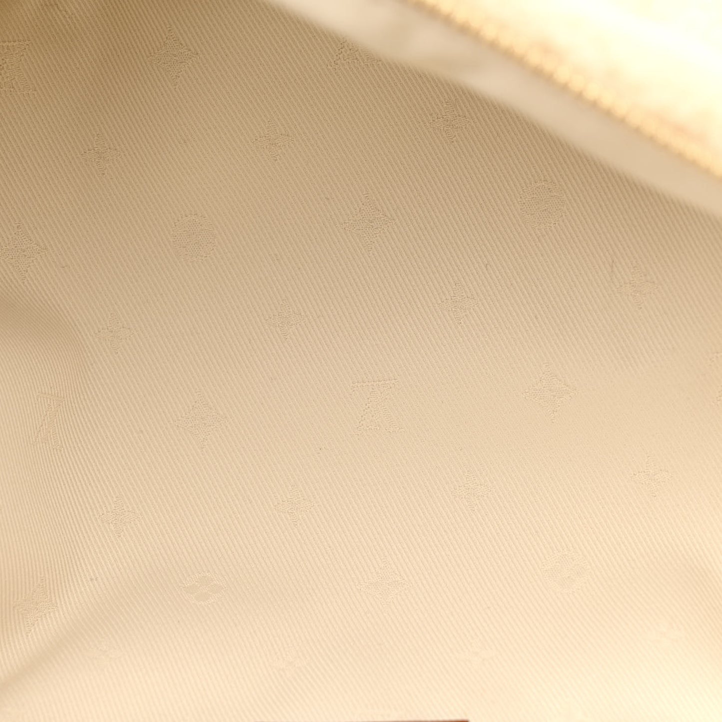 Shearling Monogram LV Ski Bumbag Cream Brown