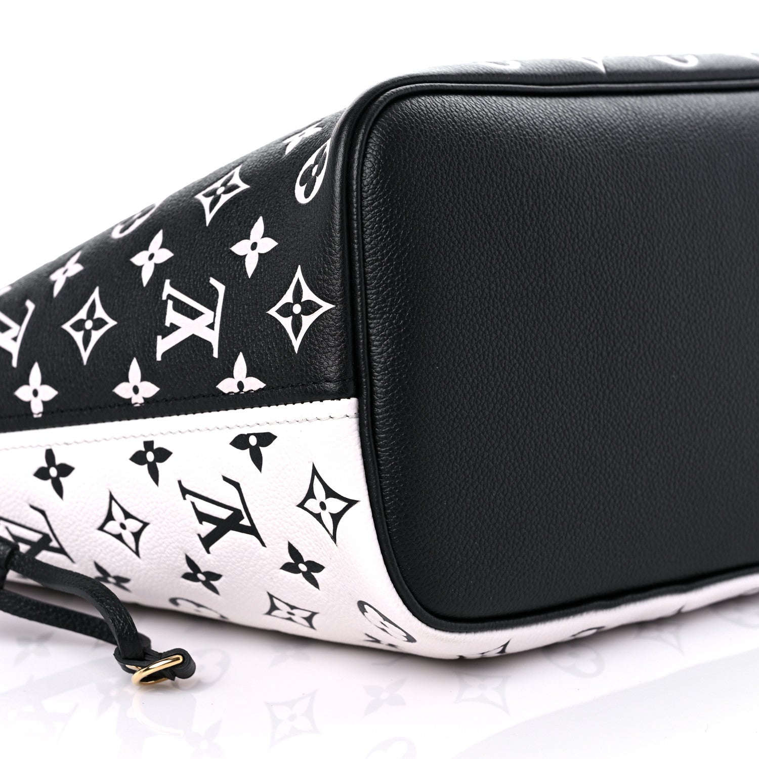 Louis Vuitton Empreinte Spring In The City Neverfull MM Black White Pink 8 of 9