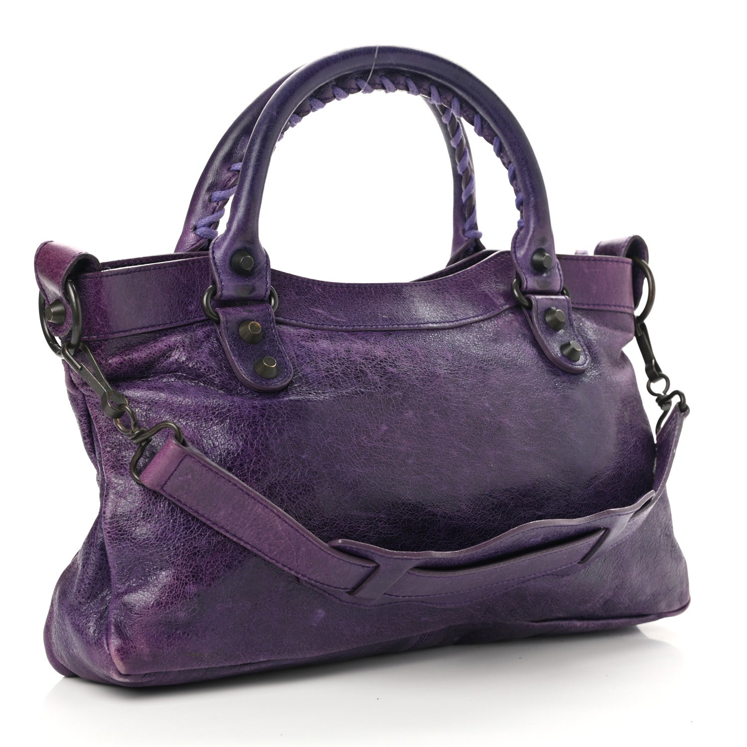 Balenciaga Agneau Classic Hardware First Raisin 3 of 12