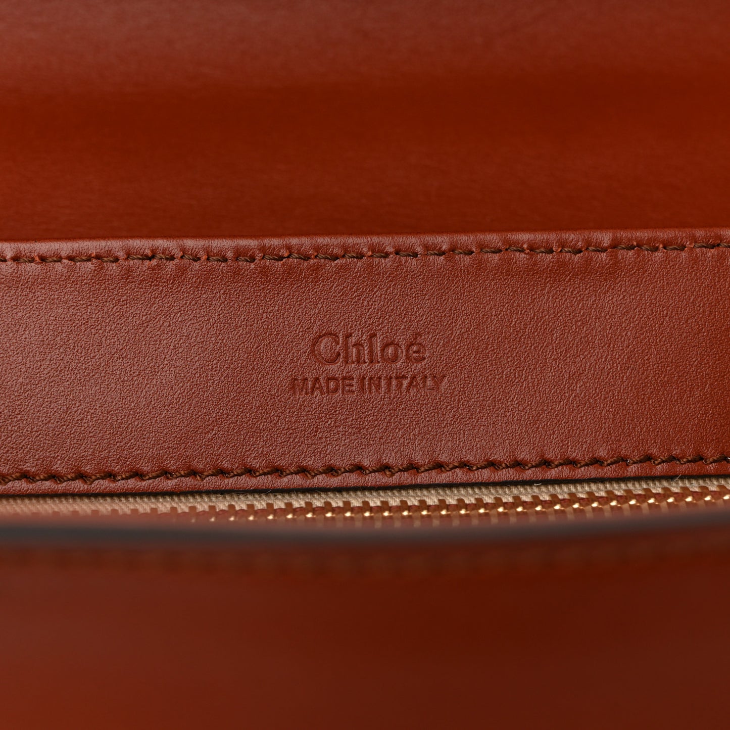 Calfskin Small C Double Carry Sepia Brown