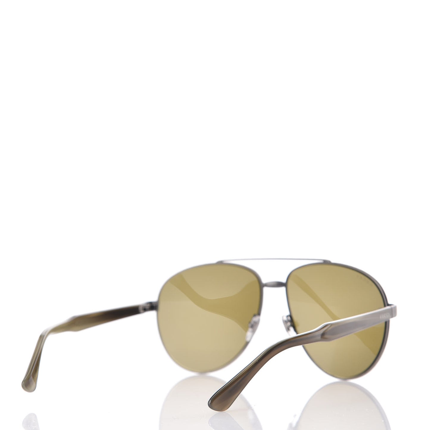 Aviator Sunglasses GG0054S Grey Green