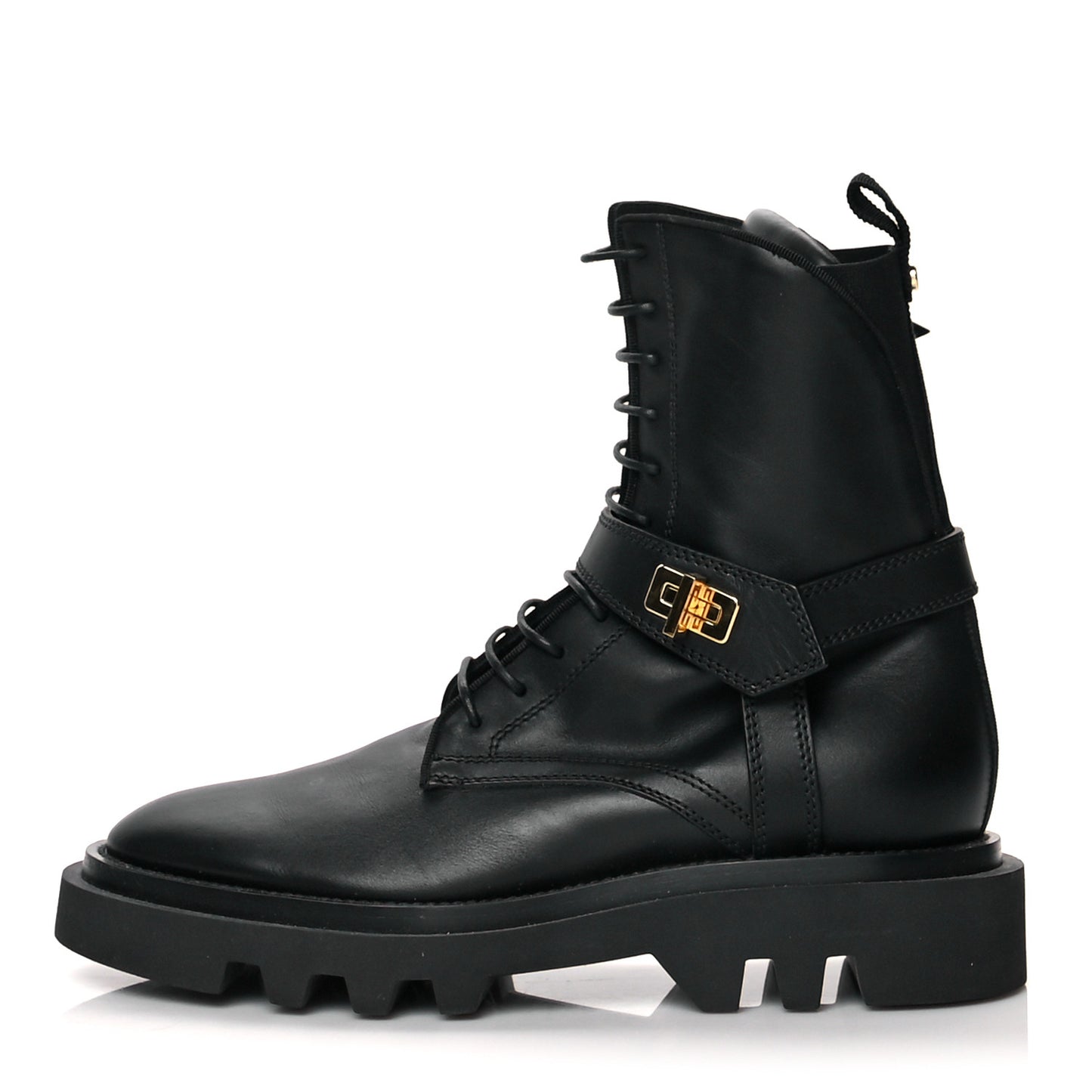 Calfskin Eden Ankle Boots 40 Black