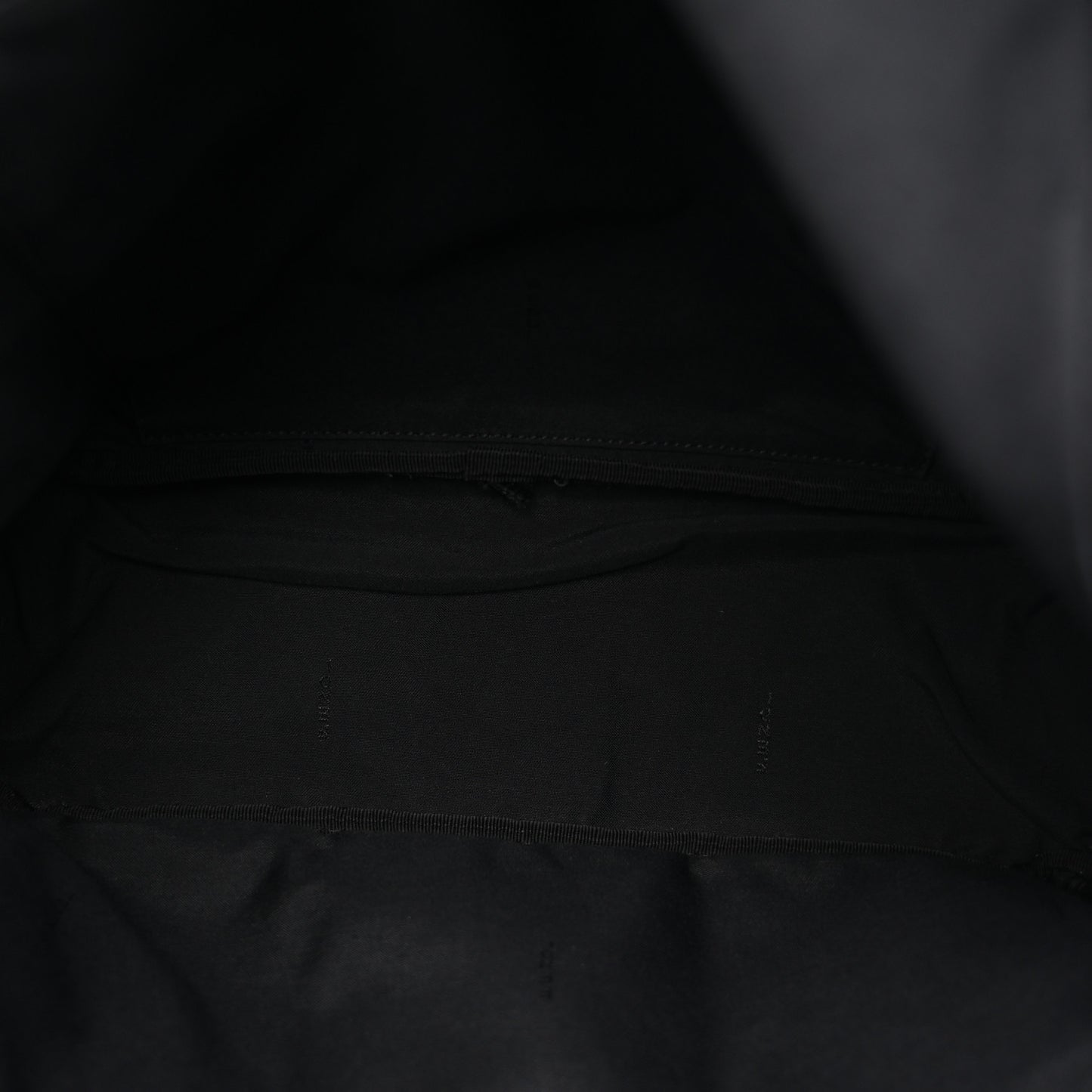 Glazed Fabric Nylon FF 1974 Diagonal Pouch Pocket Backpack Tobacco Moresco Black