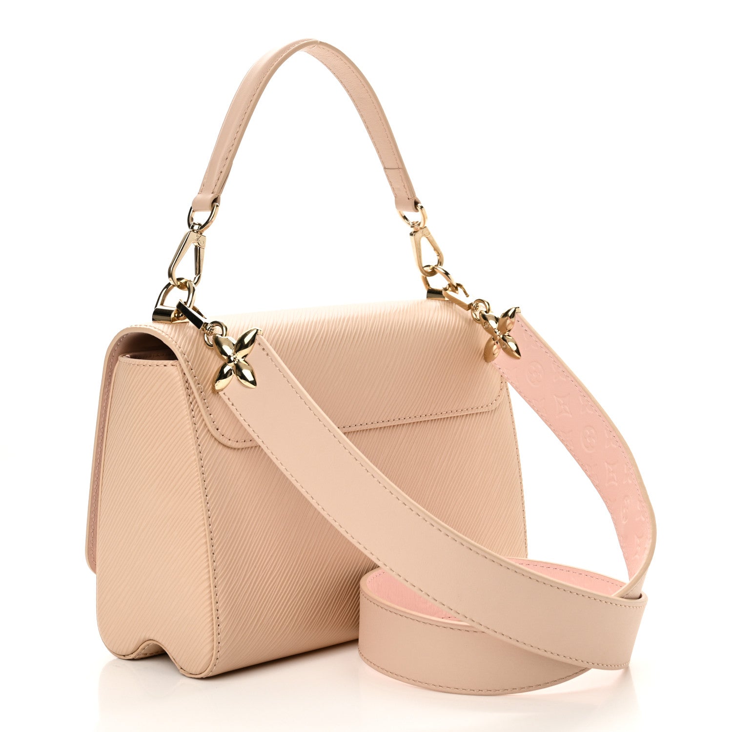 Louis Vuitton Epi Twist Top Handle Shoulder Bag MM Macchiato 3 of 9