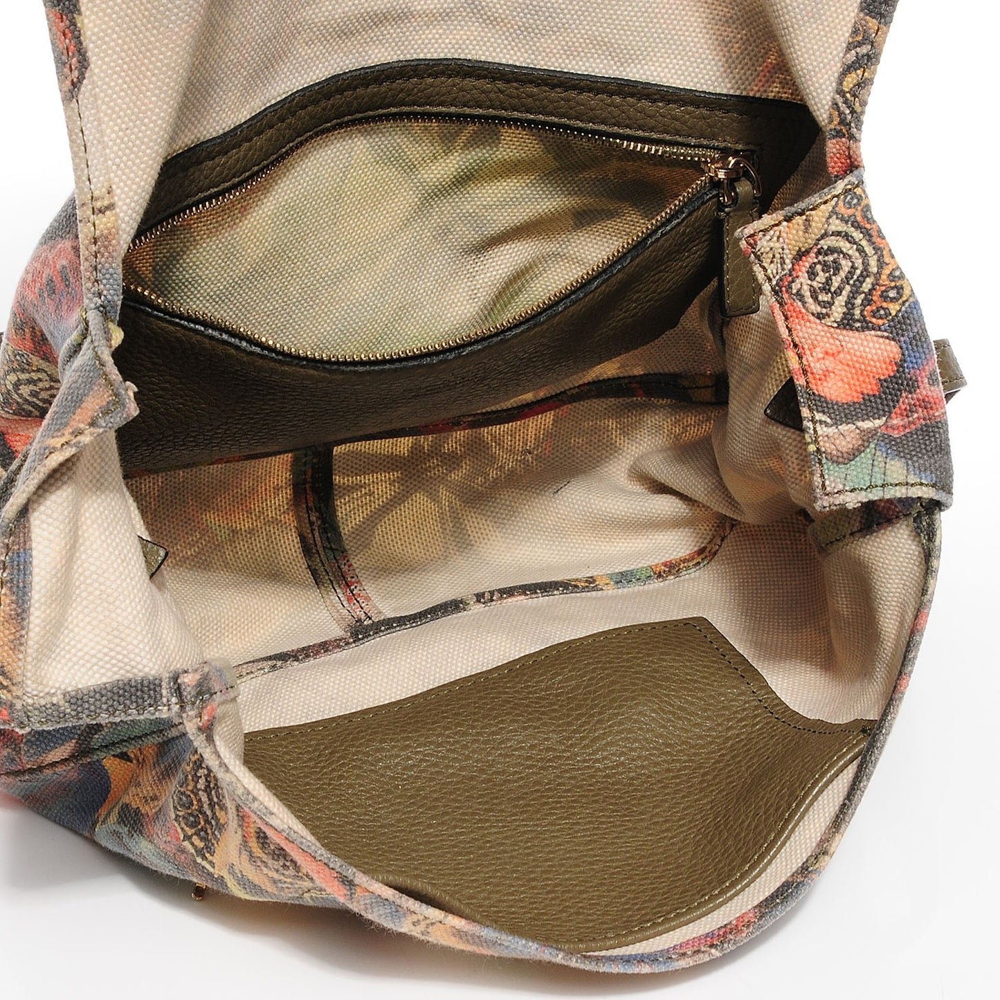 Canvas Camubutterfly Rockstud Messenger