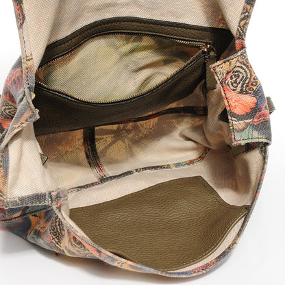 Valentino Garavani Canvas Camubutterfly Rockstud Messenger 5 of 8