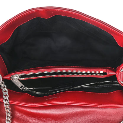 Saint Laurent Calfskin Y Quilted Monogram Medium Loulou Chain Satchel 5 of 11