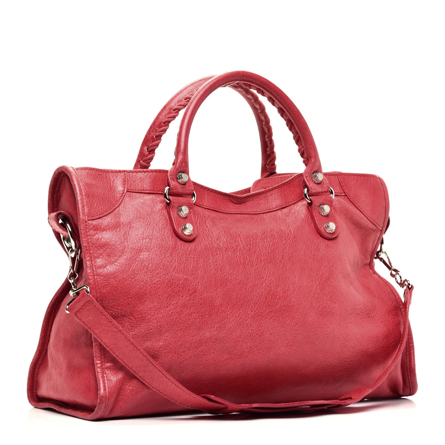Agneau Giant 12 Silver Hardware City Rose Thulian
