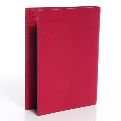 Hermes Epsom Semainier Agenda Cover Rubis 3 of 8