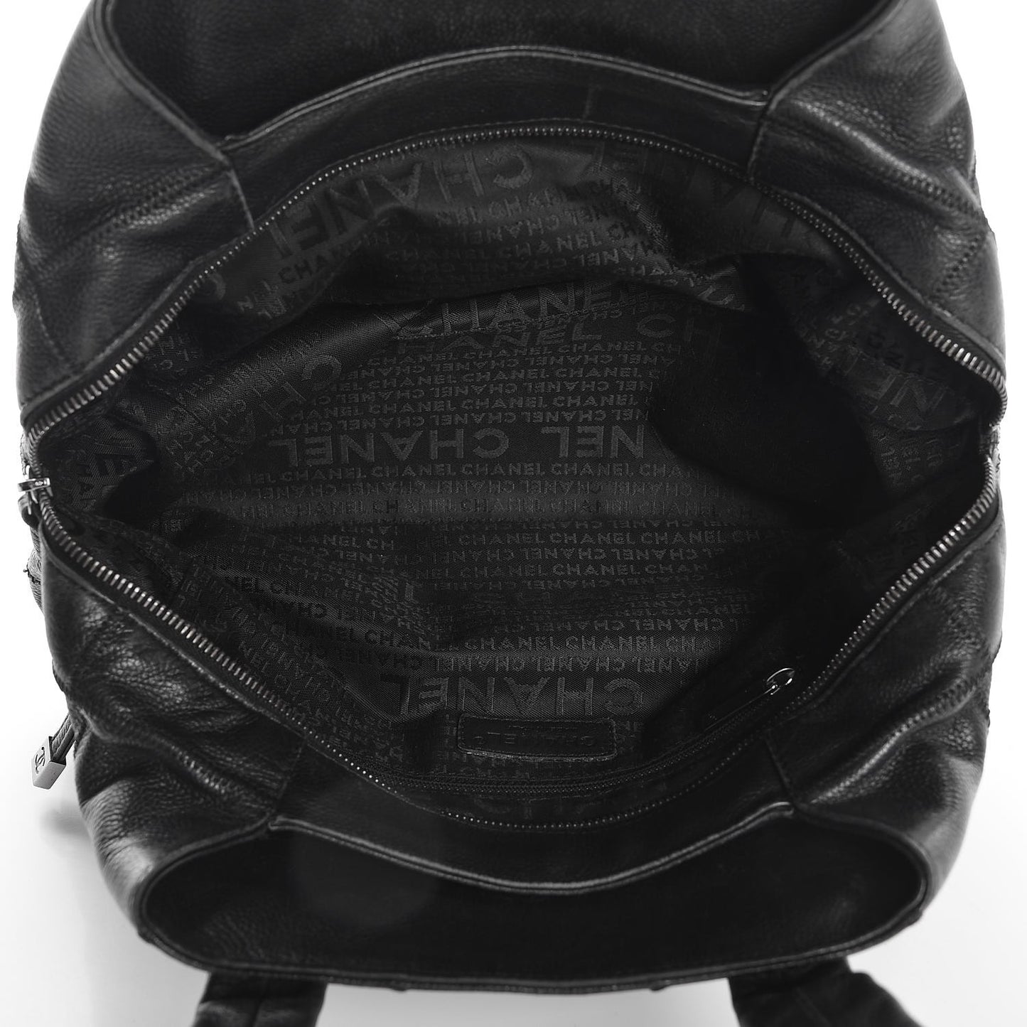 Caviar Square Stitched Tote Black