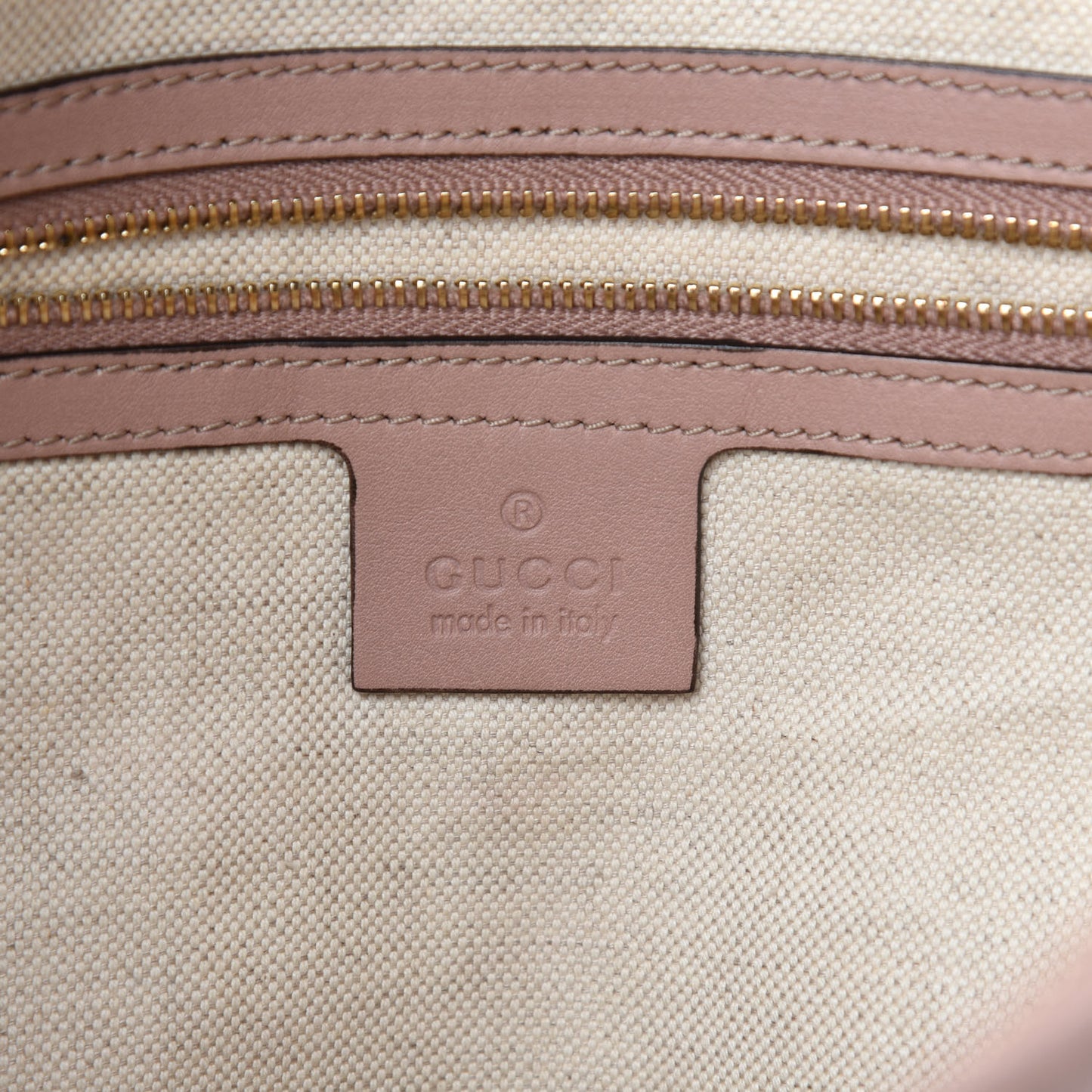 Guccissima Large Bree Hobo Soft Pink
