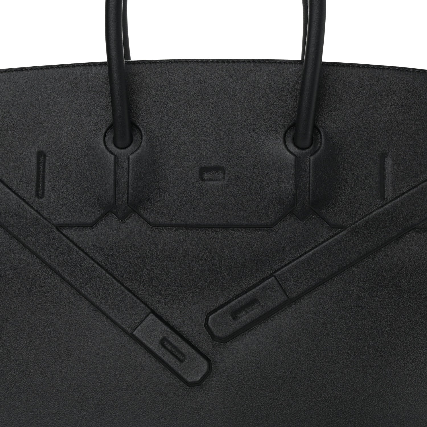 Hermes Swift Birkin Shadow 35 Black 8 of 10