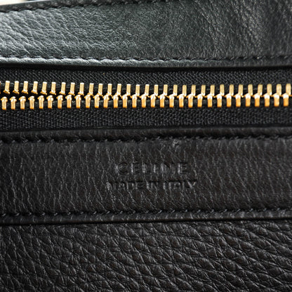 Celine Soft Grained Calfskin Medium Cabas Phantom Black 6 of 8