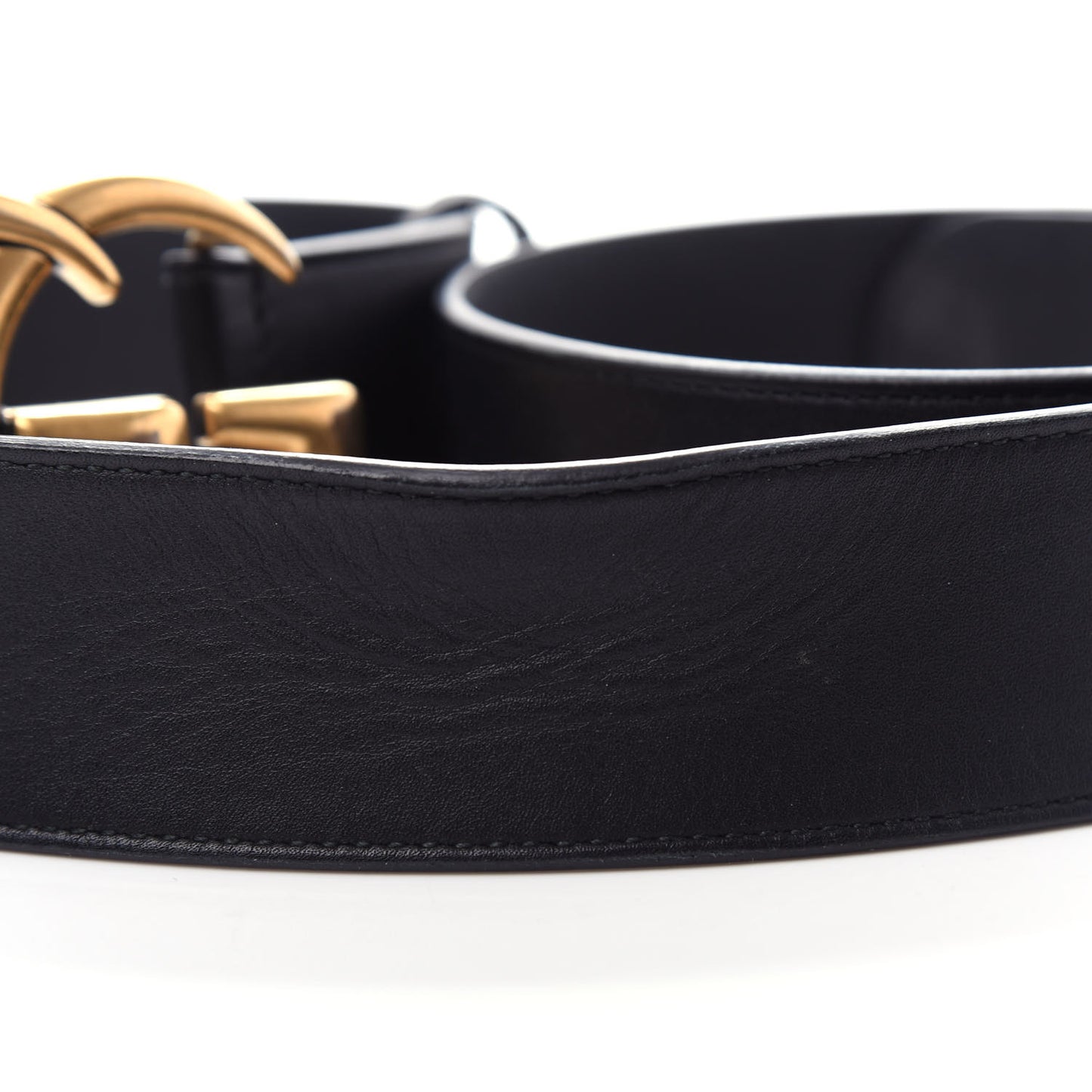 Calfskin Double G 40mm Belt 95 38 Black