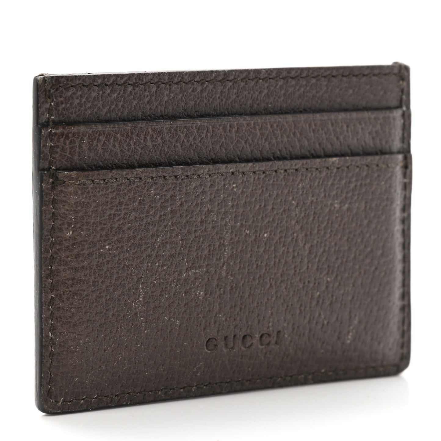 GG Supreme Monogram Tian Card Holder Beige Multicolor New Acero