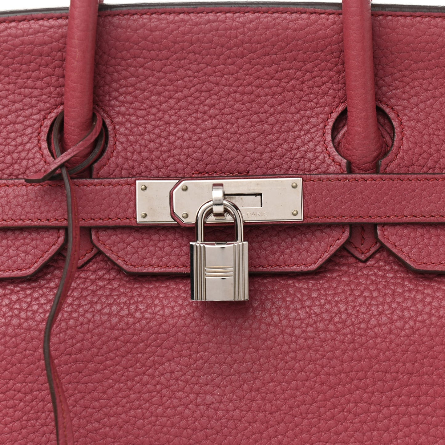 Taurillon Clemence Birkin 35 Bois de Rose