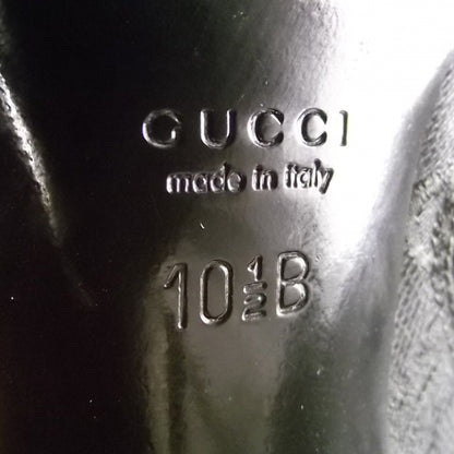 Gucci Monogram Patent Tall Boots 10.5 Black 6 of 6