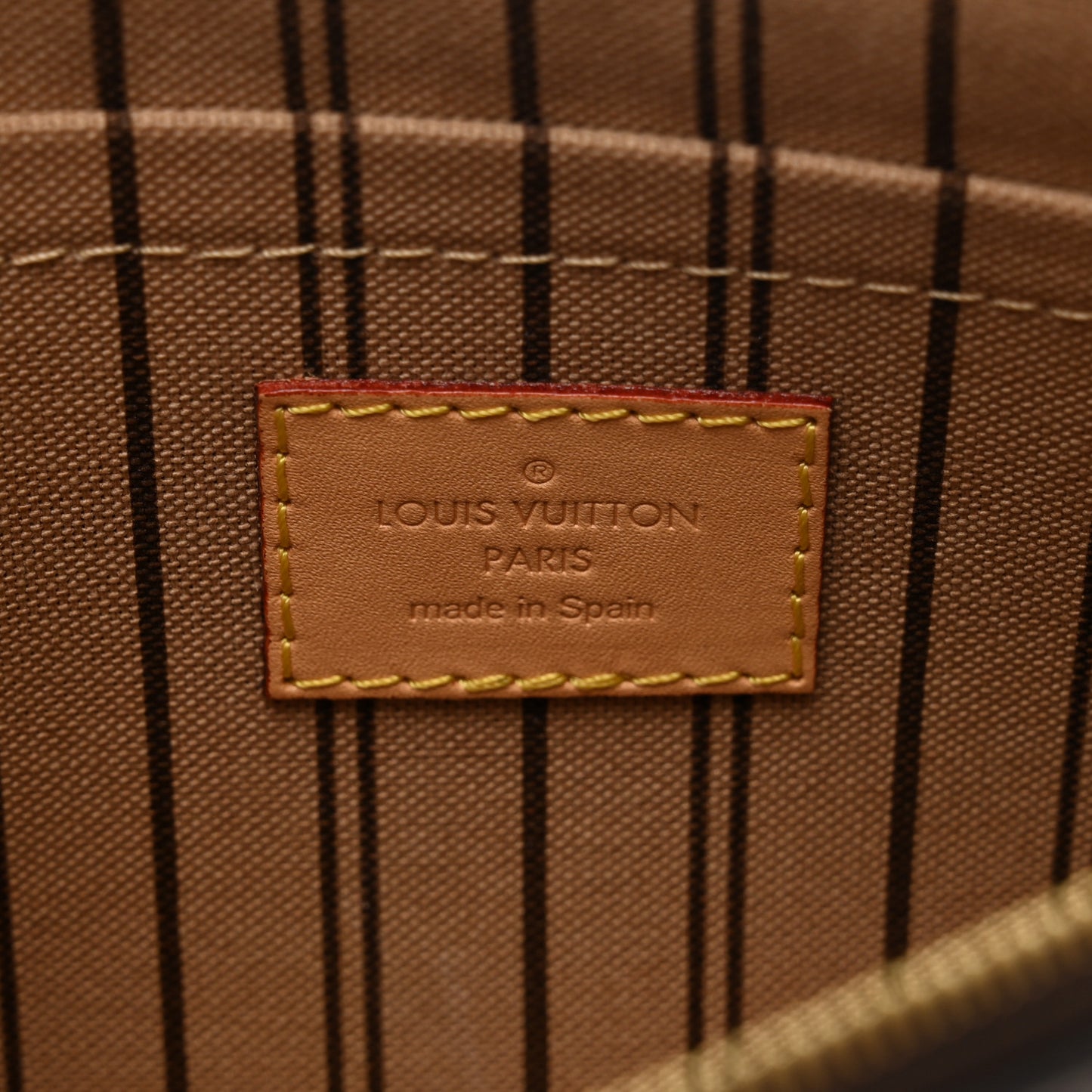 LOUIS VUITTON Monogram Neverfull MM GM Pochette