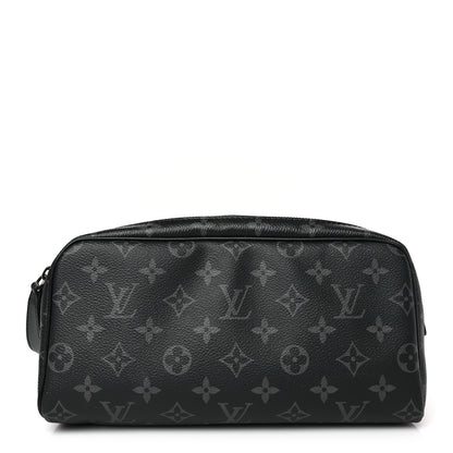 Louis Vuitton Monogram Eclipse Dopp Kit Toilet Pouch 1 of 8