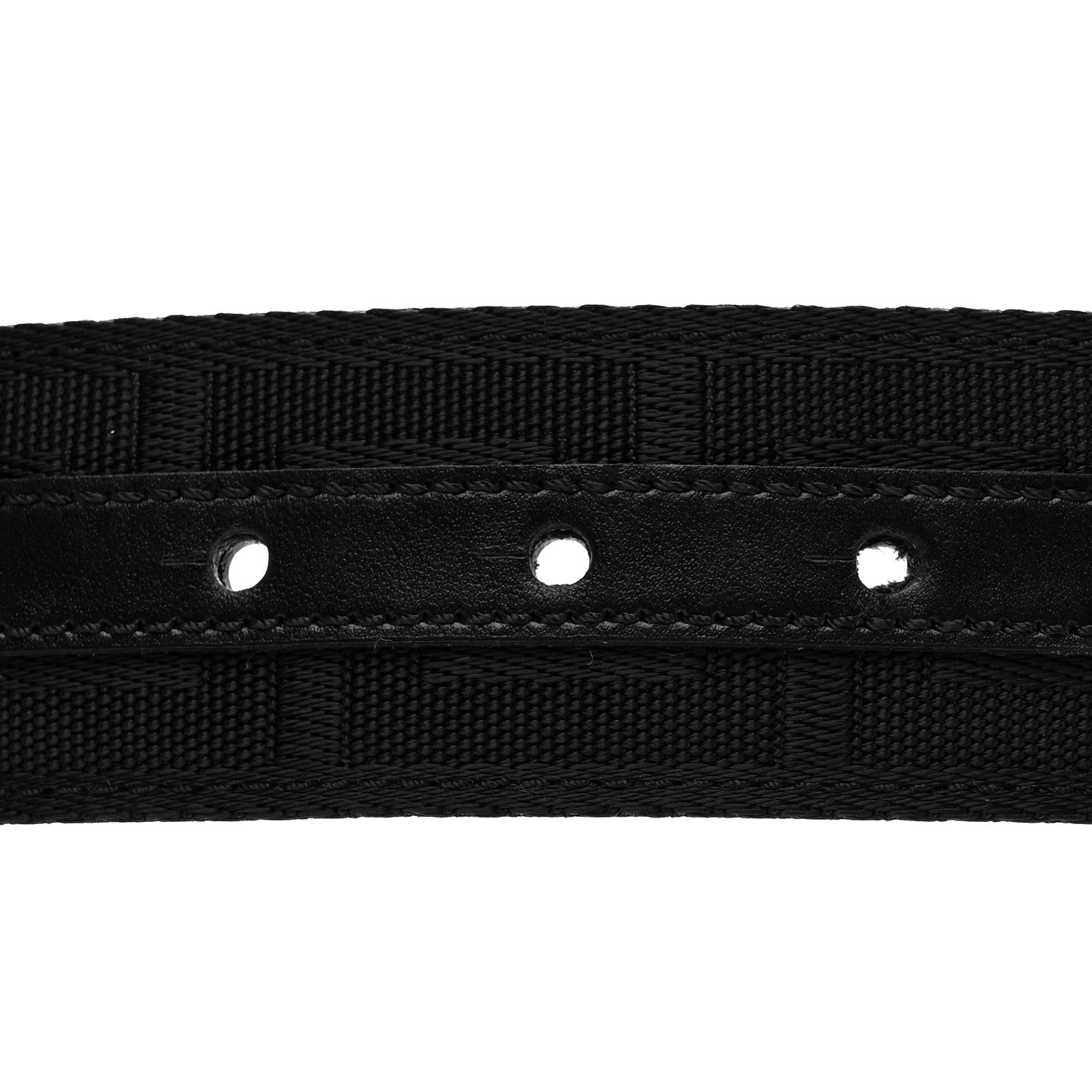 Versace Calfskin Canvas La Medusa Belt 95 38 Black 5 of 6